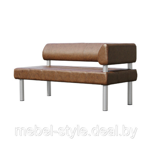 Кресло диван КАРАВАН для клуба и офиса, кресла CARAVAN ARM одноместный в кож/заме - фото 8 - id-p110913402