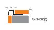 Профиль угловой ПК 12-10НС из нержавеющей стали 2,7м - фото 2 - id-p110917605