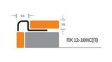 Профиль угловой ПК 12-10НСП ПОЛИРОВАННЫЙ из нержавеющей стали 2,7м, фото 2