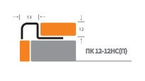 Профиль угловой ПК 12-12НСП ПОЛИРОВАННЫЙ из нержавеющей стали 2,7м - фото 2 - id-p110917864