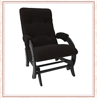 Кресло-качалка глайдер модель 68 каркас Венге ткань Montana-100