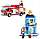9215 Конструктор Gudi "Пожарная техника", 431 деталь, аналог Lego, фото 5