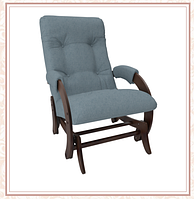 Кресло-качалка глайдер модель 68 каркас Орех ткань Montana-602