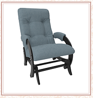 Кресло-качалка глайдер модель 68 каркас Венге ткань Montana-602