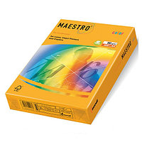 Бумага цветная "Maestro Color", А4, 80 г/м2, 500л., тренд, старое золото