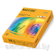 Бумага цветная "Maestro Color", А4, 80 г/м2, 500л., тренд, старое золото