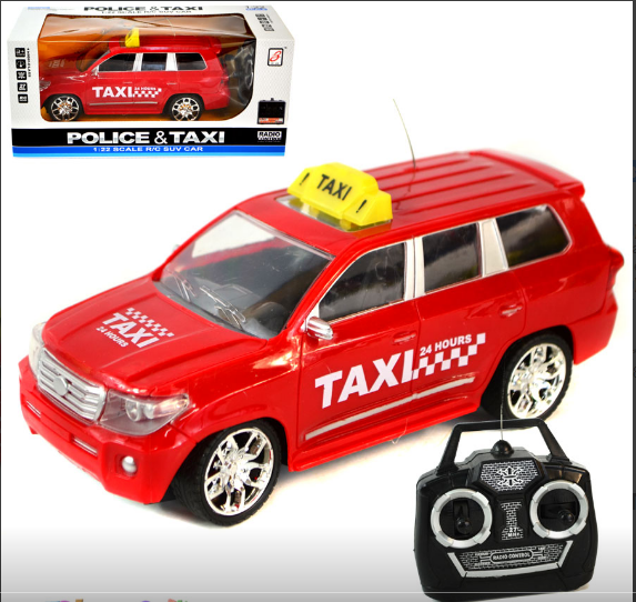 Детская радиоуправляемая машинка такси ZJ23066A - фото 1 - id-p110956379