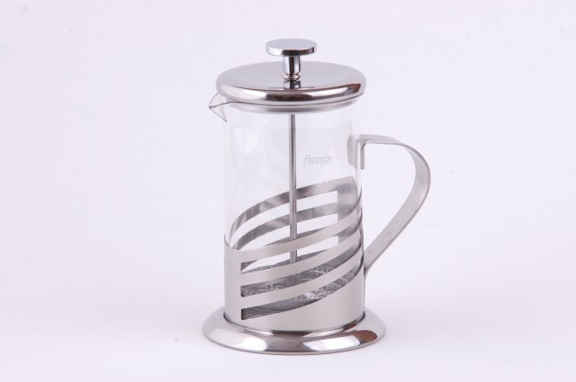 FISSMAN Заварочный чайник с поршнем ATLAS 600 мл. (стеклянная колба) 9022 - фото 1 - id-p97158707