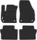 Коврики ВОРСОВЫЕ в салон Opel Zafira B 2005-2012 Черный (Duomat), фото 2