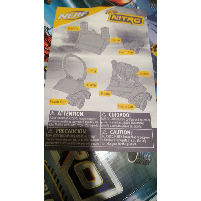 Игровой набор с бластером Nerf Nitro 7716 - фото 7 - id-p110979326
