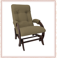 Кресло-качалка глайдер модель 68 каркас Орех ткань Montana-904