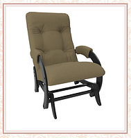 Кресло-качалка глайдер модель 68 каркас Венге ткань Montana-904