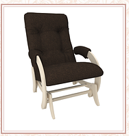 Кресло-качалка глайдер модель 68 каркас Дуб шампань ткань Мальта-15