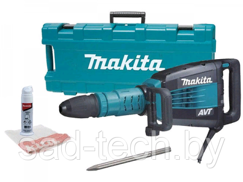 Отбойный молоток MAKITA HM 1214 C (1510 Вт, 19.9 Дж, 1900 уд/мин, патрон SDS-MAX, вес 12.3 кг) - фото 1 - id-p110980061