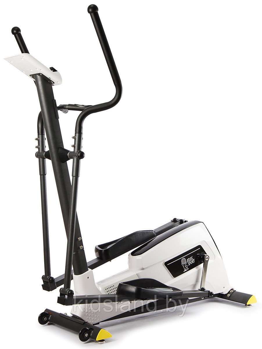 Эллиптический электрический тренажер Atlas Sport FUSION Programmable (шаг 40 cм, маховик 12 кг) (white), фото 1