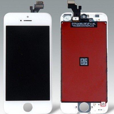 Дисплей (экран) Apple iPhone 5S (с тачскрином и рамкой) original, white, фото 2