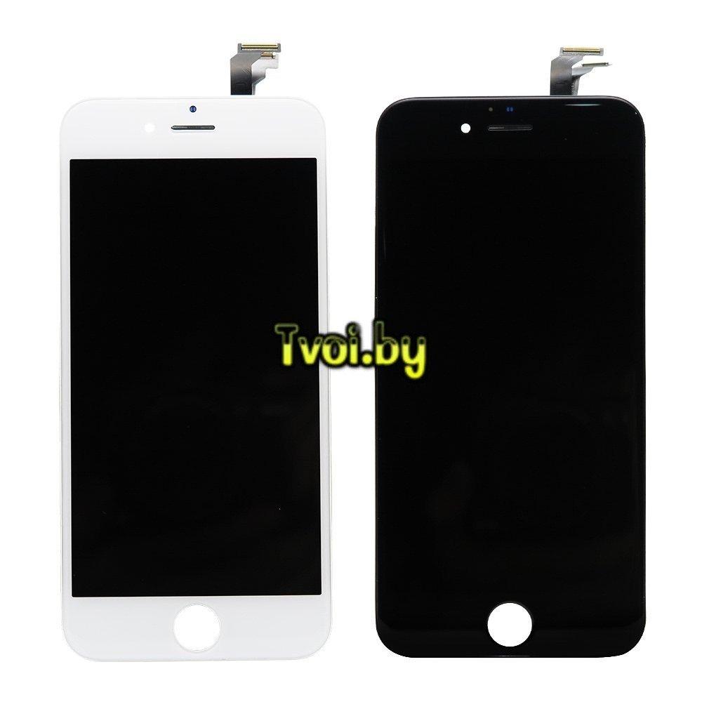 Дисплей (экран) Apple iPhone 6 (с тачскрином и рамкой) аналог, black - фото 4 - id-p87192780