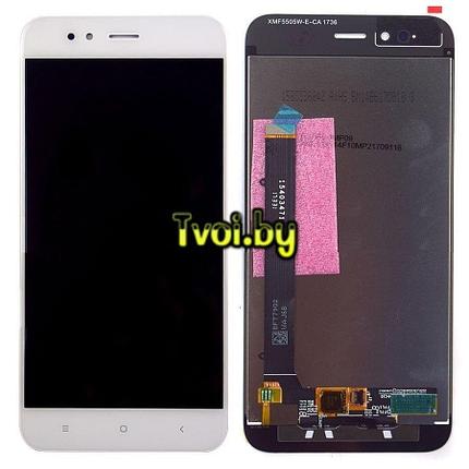 Дисплей (экран) для Xiaomi Mi A1 c тачскрином (white), фото 2