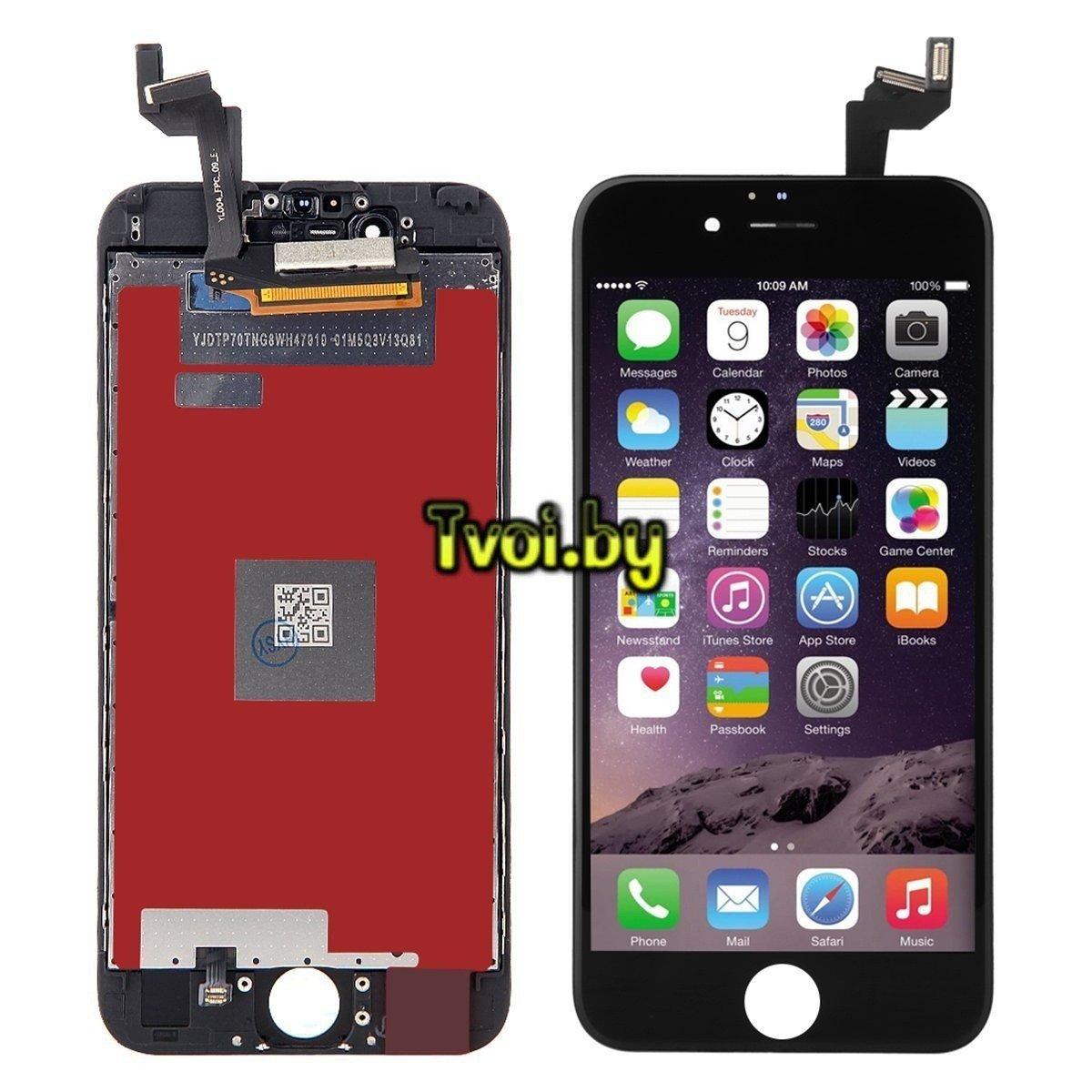 Дисплей (экран) Apple iPhone 6s (с тачскрином и рамкой) original, black