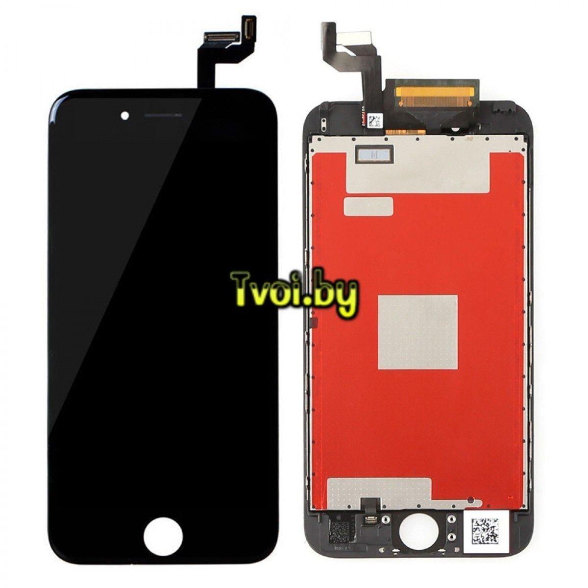Дисплей (экран) Apple iPhone 6s (с тачскрином и рамкой) аналог, black - фото 3 - id-p87192781