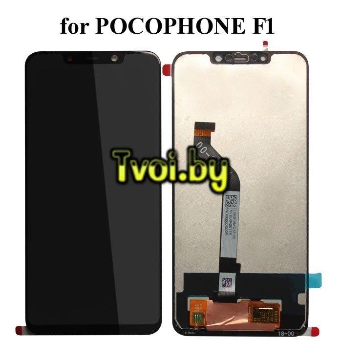 Дисплей (экран) Xiaomi Pocophone F1 c тачскрином (black)