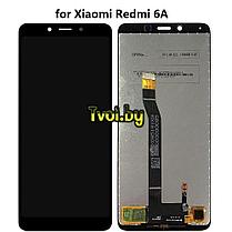Экран Xiaomi Redmi 6a c тачскрином (черный), фото 3