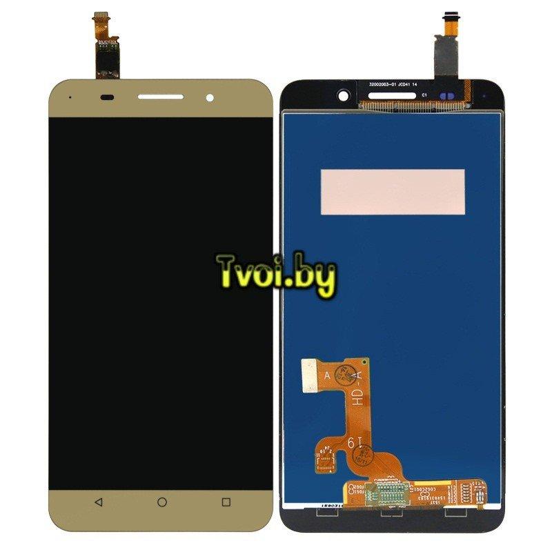 Дисплей (экран) Huawei G Play (CHE2-L11) с тачскрином, (gold)