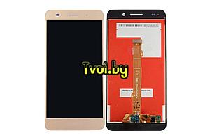 Дисплей (экран) Huawei Honor 5A Plus (CAM-L21) с тачскрином, (gold), фото 2