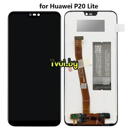 Дисплей (экран) Huawei P20 Lite (ANE-LX1) с тачскрином, (black), фото 2