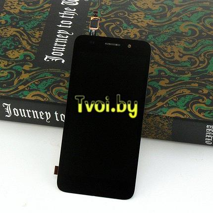 Дисплей (экран) Huawei Y3 2017 (CRO-U00) c тачскрином, (black), фото 2