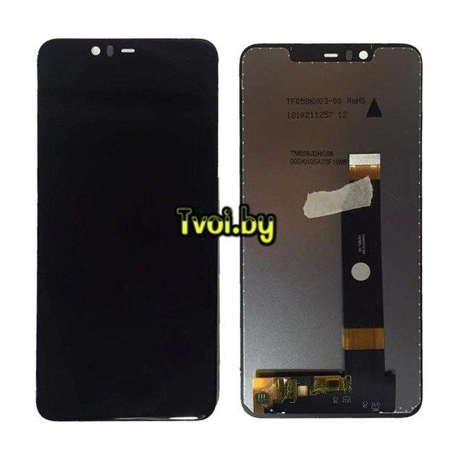 Дисплей (экран) Nokia 5.1 (TA-1075) c тачскрином (Black) - фото 2 - id-p95787019