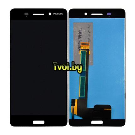 Дисплей (экран) Nokia 6 (TA-1021) c тачскрином (Black), фото 2