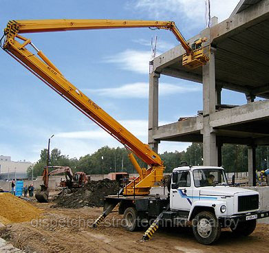 Аренда автовышки. Услуги автовышки. 12-65 метров. Коленчатые Телескопические. - фото 5 - id-p6275700