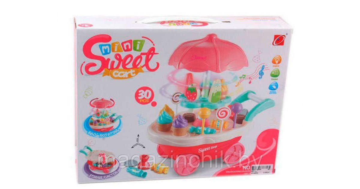 Игровой набор "Кондитерская" 668-56, тележка со сладостями - фото 2 - id-p110994118