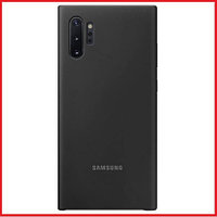 Чехол-накладка для Samsung Galaxy Note 10 Plus (копия) Silicone Cover черный