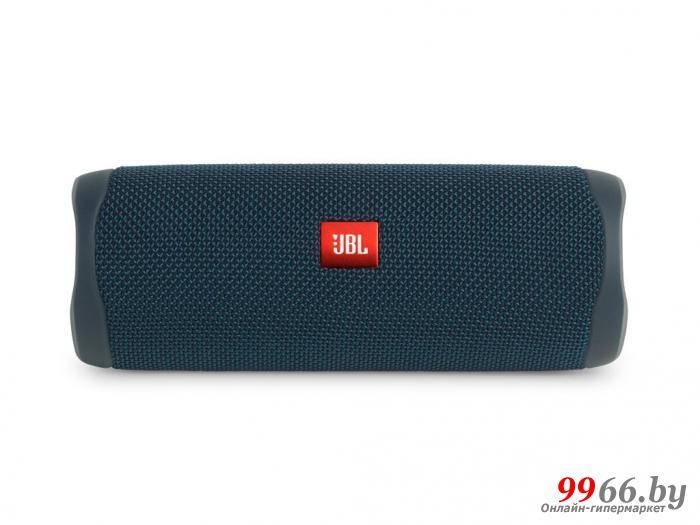 Беспроводная портативная переносная блютуз колонка JBL Flip 5 синяя музыкальная bluetooth - фото 1 - id-p110813834