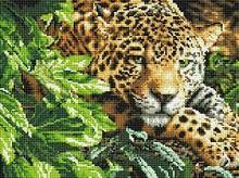 Алмазная мозаика "Гепард" на подрамнике