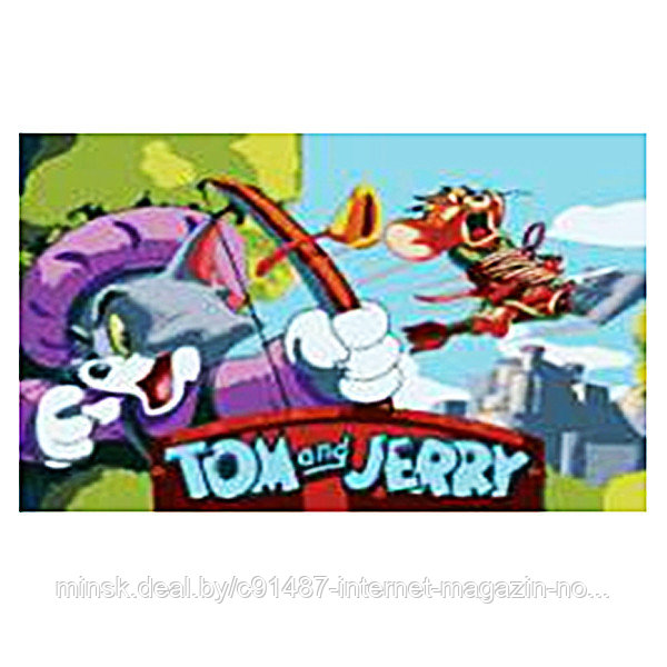 Картина "Том и Джерри" рисование по номерам - фото 1 - id-p111007095