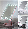 Косметическое зеркало с подсветкой Large Led Mirror (22 светодиода), фото 2