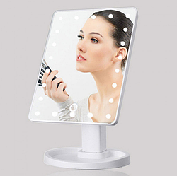 Косметическое зеркало с подсветкой Large Led Mirror (22 светодиода)