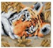 Алмазная мозаика "Тигр" на подрамнике - фото 1 - id-p111007220