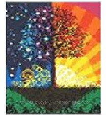 Алмазная мозаика "Дерево жизни" на подрамнике - фото 1 - id-p111007227