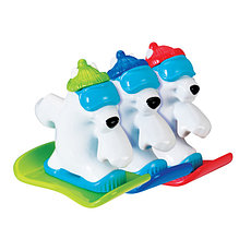 TOMY BathToys T71162 Томи Игрушки для ванны Полярные Медведи-Сноубордисты, фото 3