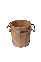 Запарник 10л БЕЗ ВСТАВКИ, материал ОЛЬХА