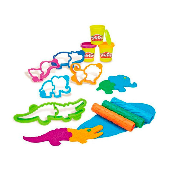 Play-Doh B1168 Игровой набор пластилина Веселое Сафари - фото 3 - id-p78762150