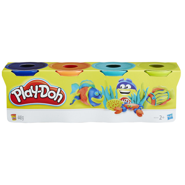 Play-Doh B5517 Игровой набор из 4 баночек в ассортименте (обновлённый) - фото 4 - id-p78762156