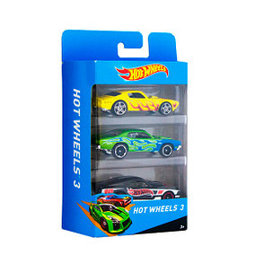 Hot Wheels Hot Wheels K5904 Хот Вилс Машинки Подарочный набор из 3х машинок, фото 2