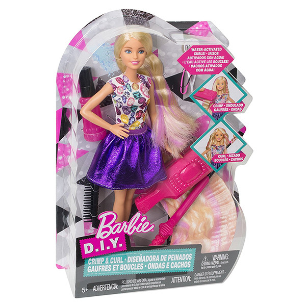 Barbie DWK49 Барби Игровой набор "Цветные локоны" - фото 5 - id-p78762173
