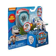 Paw Patrol (Щенячий Патруль) Фигурка Paw Patrol 16600 Щенячий патруль Спасатель с рюкзаком-трансформером, фото 2