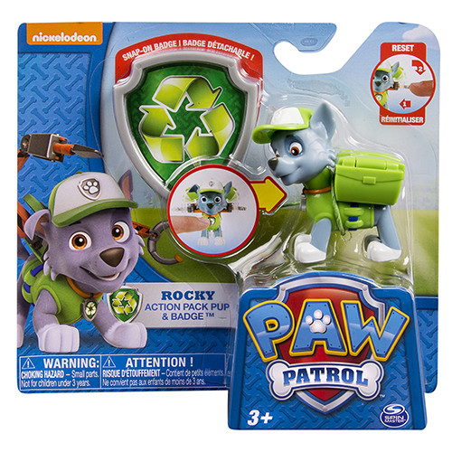 Фигурка Paw Patrol 16600 Щенячий патруль Спасатель с рюкзаком-трансформером - фото 5 - id-p98604383